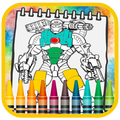 Super Iron Man Coloring Book