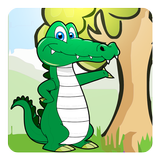 Crocodile Jungle Run أيقونة