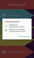 Love Multi Keyboard Theme تصوير الشاشة 2