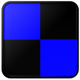 Piano Tiles 2 Black and Blue icône