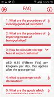 Abu Dhabi Customs capture d'écran 3