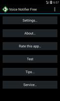 Voice Notifier Free ポスター