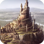 Fantasy Landcape Background icon