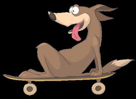 Dog Skate Affiche