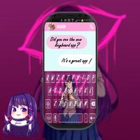 Doki Doki Literature Club keyboard penulis hantaran