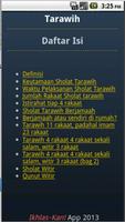 Sholat Tarawih App capture d'écran 1