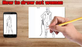 How to draw female superhero اسکرین شاٹ 3