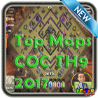 Top maps coc th9 2017 आइकन