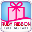 Ruby Ribbon Greeting Cards