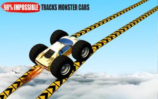 98% Impossible Monster Car Race Affiche