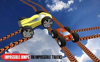 98% Impossible Monster Car Race capture d'écran 2