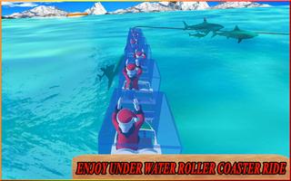 Christmas Santa Roller Coaster Adventure 3D capture d'écran 3