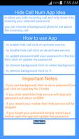 Hide Call Num screenshot 5