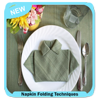 Napkin Folding Techniques 아이콘