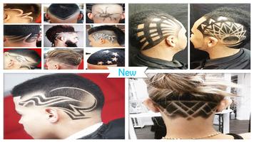 Artistic Hair Tattoo Design captura de pantalla 3