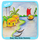 Easy Way Draw Scenery aplikacja