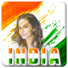India Flag Transparent Photo आइकन