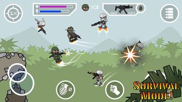 Doodle Army 3 : Mini Militia imagem de tela 1