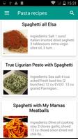 Pasta recipes poster