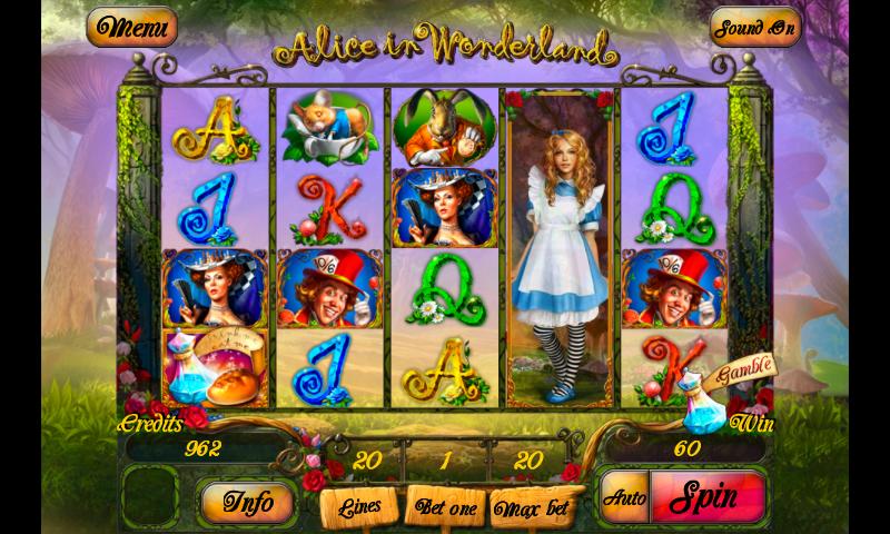 Alice In Wonderland Slots
