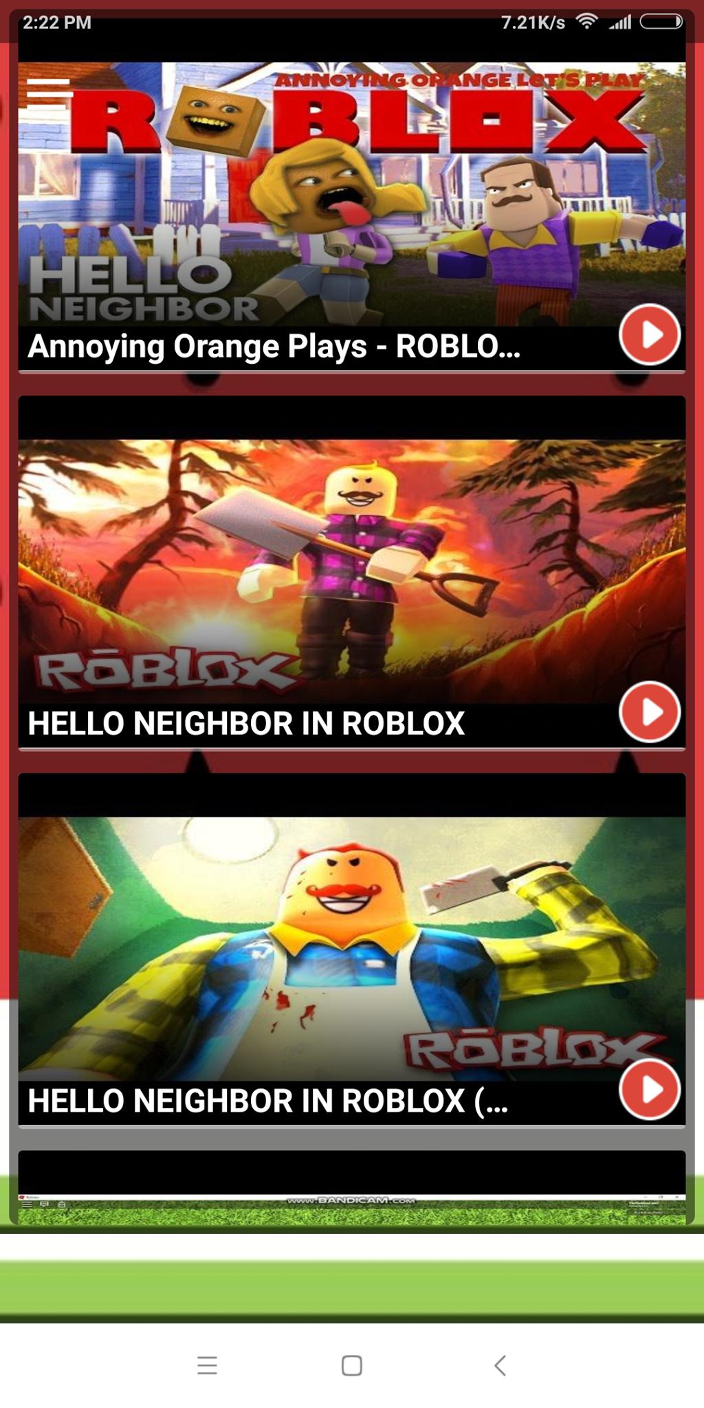 New Hello Neighbor Roblox Video For Android Apk Download - annoying orange plays roblox hello neighbor blocky butt toucher