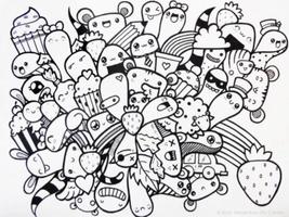 Doodle Art Affiche