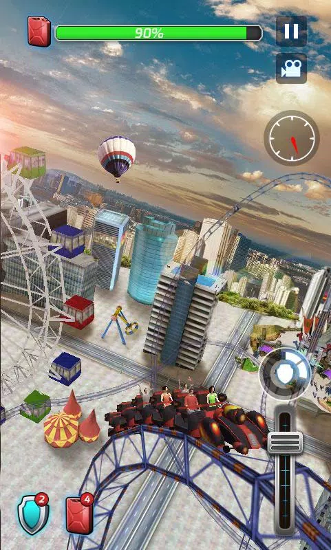 Android 用の ジェットコースター3d Roller Coaster Apk をダウンロード