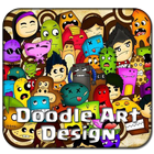 آیکون‌ Doodle Art Design