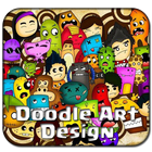 Doodle Art Design ikona