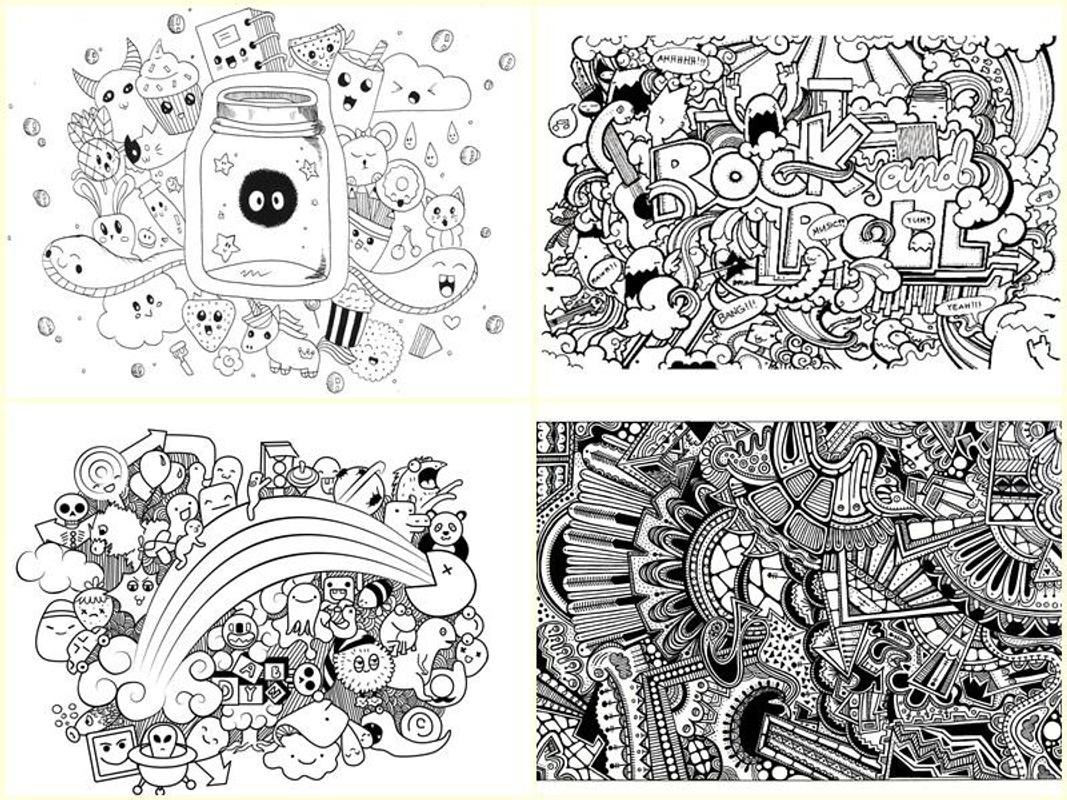 Desain Seni Doodle APK Download Gratis Gaya Hidup APL Untuk