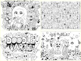 Doodle Art Design 스크린샷 1