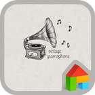 vintage gramophone 도돌런처 테마 ícone