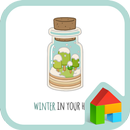 Winter in your hand 도돌런처 테마 APK