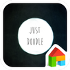 낙서(just doodle) 도돌런처 테마 APK