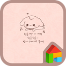 헬로포롱(뒹굴뒹굴) 도돌런처 테마 APK