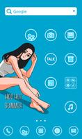 HOT HOT SUMMER2 도돌런처 테마 poster