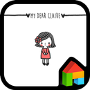 My Dear Claire 도돌런처 테마 APK