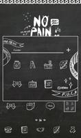 No Pain... LINE Launcher theme স্ক্রিনশট 1