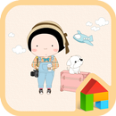 옥철이(여행가는길) 도돌런처 테마 APK