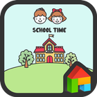 school time 도돌런처 테마 आइकन