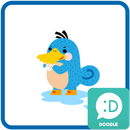 안녕오리너구리야 카카오톡 테마 APK