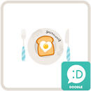 아이러브토스트 카카오톡 테마 APK