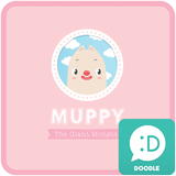 MUPPY(핑크) 카카오톡 테마 Zeichen