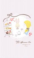 afternoon tea 카카오톡 테마 Cartaz