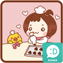 꽁지(발렌타인데이) 카카오톡 테마 APK