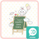 모찌(happy day) 카카오톡 테마 APK