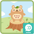 너구리의 휴식 카카오톡 테마 APK