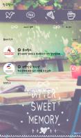 Bitter sweet memory 카카오톡 테마 syot layar 3