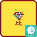 블링블링 다이아몬드 카카오톡 테마 APK