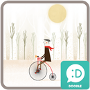 영국신사의 자전거 여행 카카오톡 테마 APK